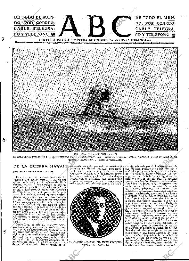 ABC MADRID 21-12-1914 página 3