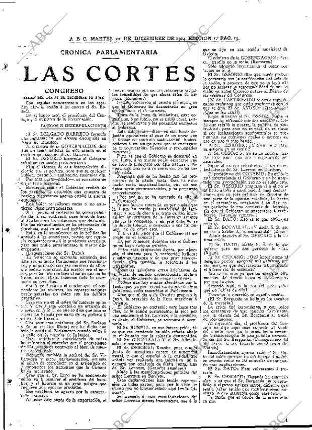 ABC MADRID 22-12-1914 página 13