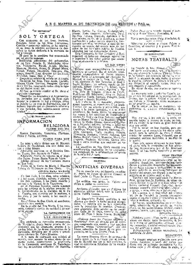 ABC MADRID 22-12-1914 página 24