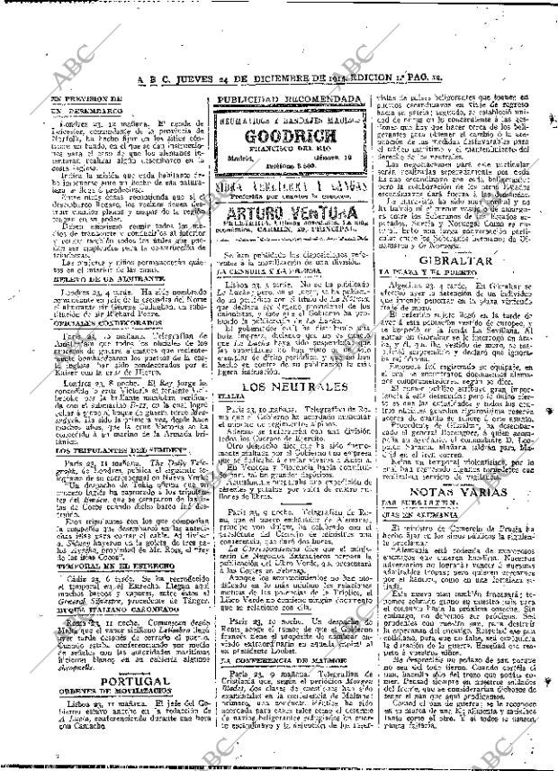 ABC MADRID 24-12-1914 página 12