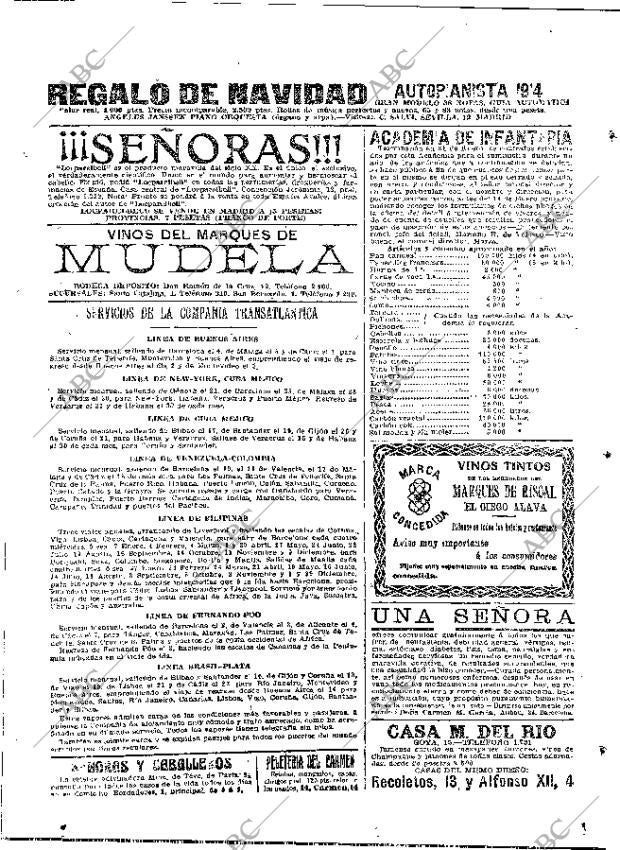 ABC MADRID 24-12-1914 página 26