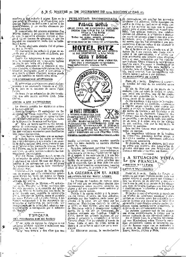 ABC MADRID 29-12-1914 página 11