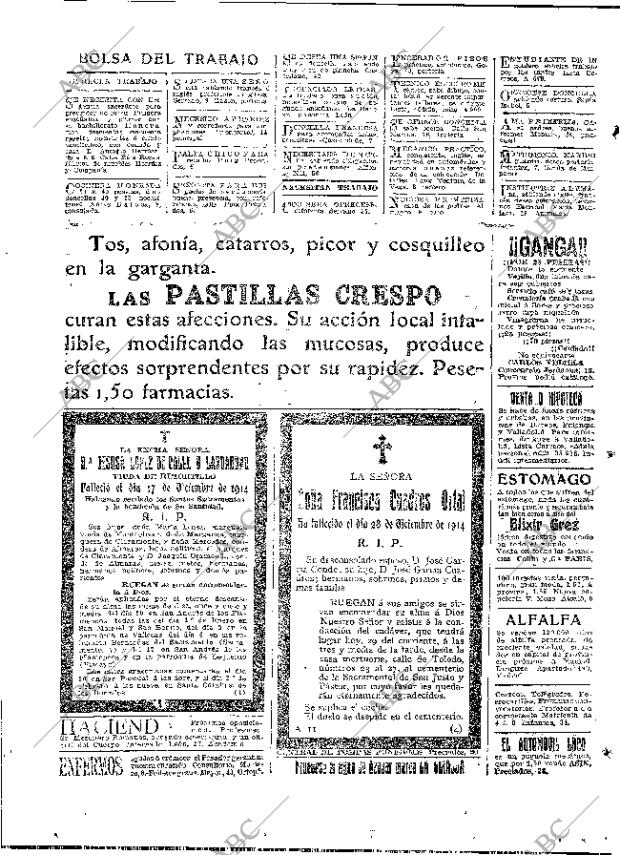 ABC MADRID 29-12-1914 página 20