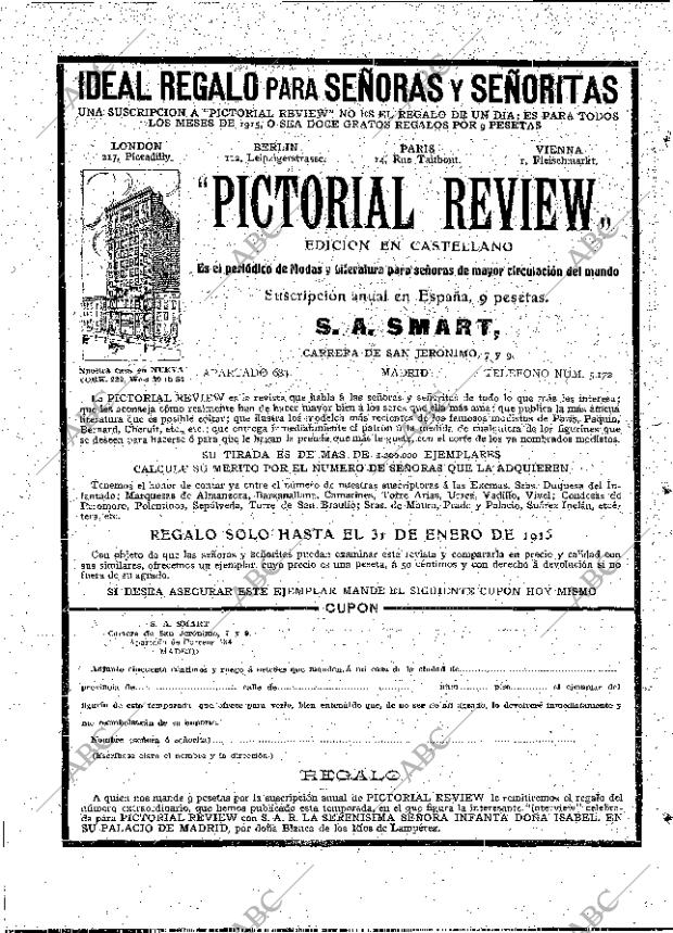 ABC MADRID 30-12-1914 página 6