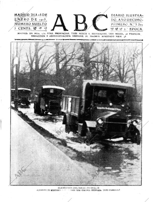 ABC MADRID 18-01-1915 página 1