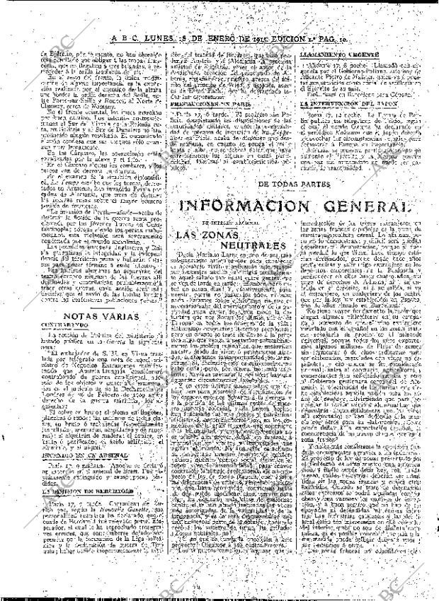 ABC MADRID 18-01-1915 página 10