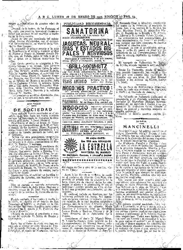 ABC MADRID 18-01-1915 página 13