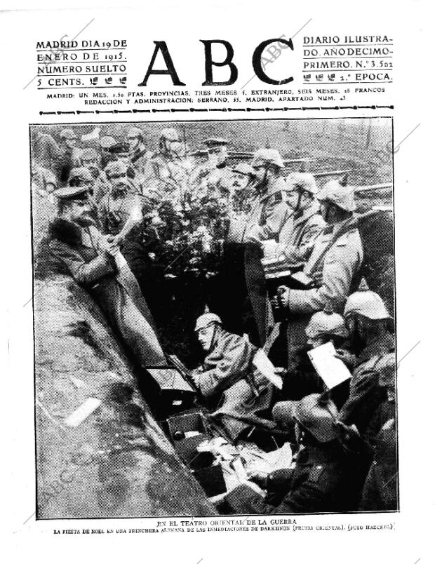 ABC MADRID 19-01-1915 página 1