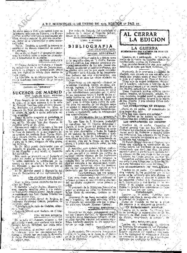 ABC MADRID 20-01-1915 página 17