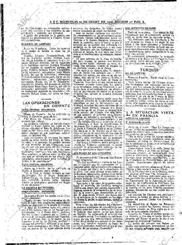 ABC MADRID 20-01-1915 página 8