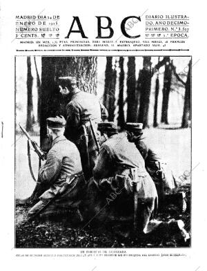 ABC MADRID 24-01-1915 página 1