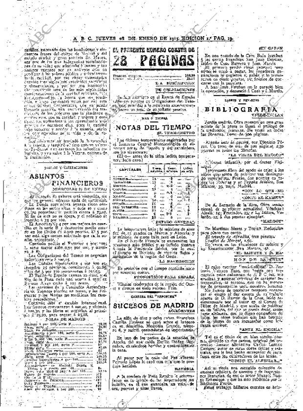 ABC MADRID 28-01-1915 página 19