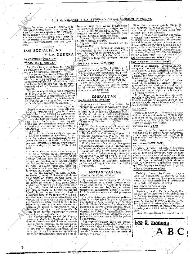 ABC MADRID 05-02-1915 página 10