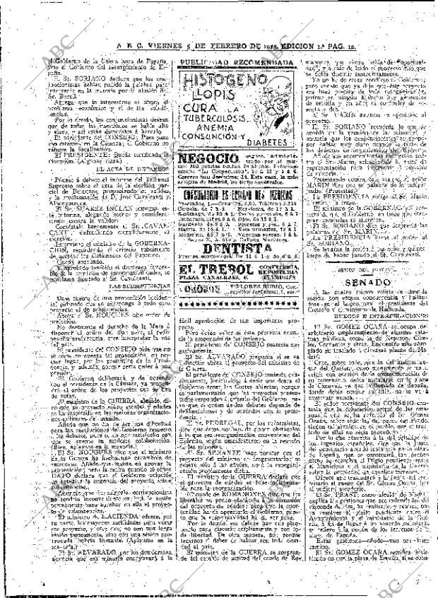 ABC MADRID 05-02-1915 página 12