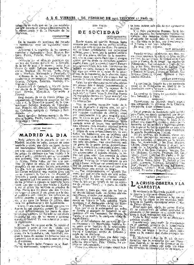 ABC MADRID 05-02-1915 página 15