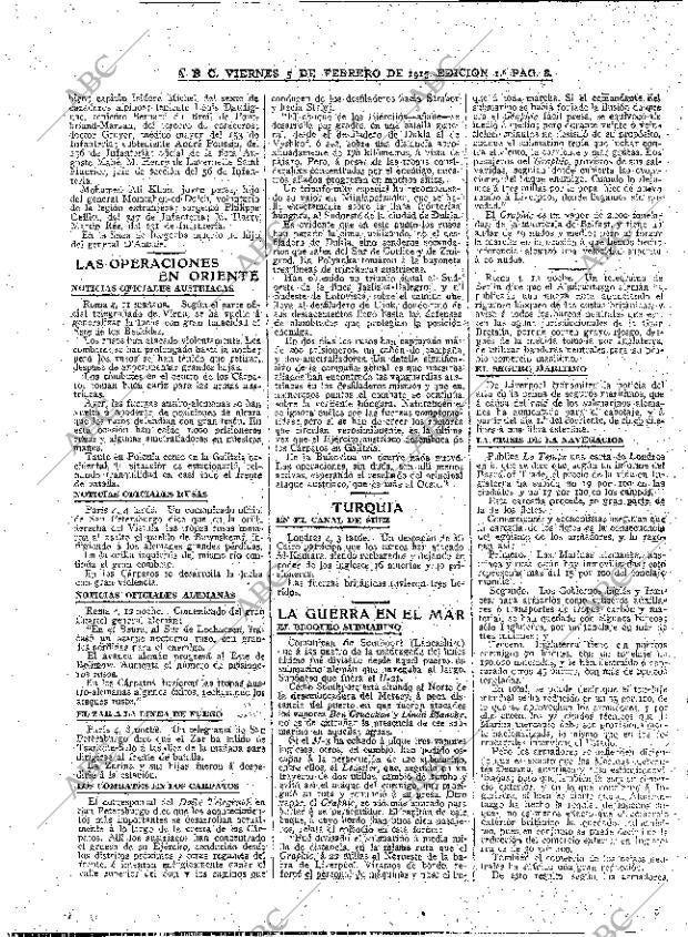 ABC MADRID 05-02-1915 página 8