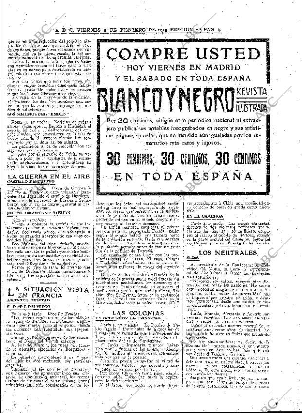 ABC MADRID 05-02-1915 página 9