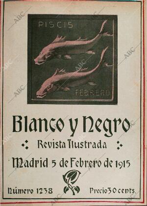 BLANCO Y NEGRO MADRID 05-02-1915 página 1