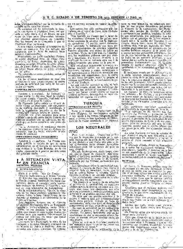 ABC MADRID 06-02-1915 página 10