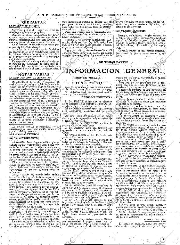 ABC MADRID 06-02-1915 página 11