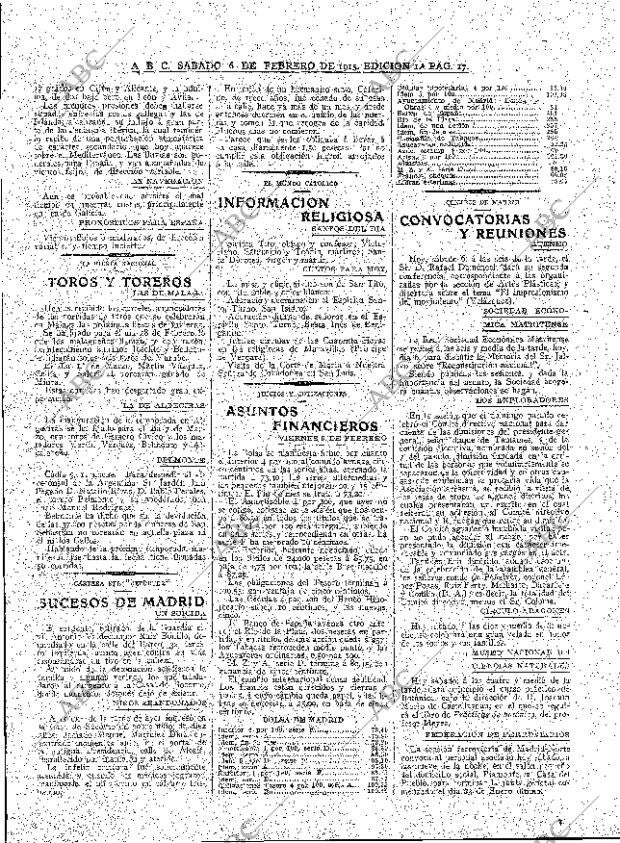 ABC MADRID 06-02-1915 página 17