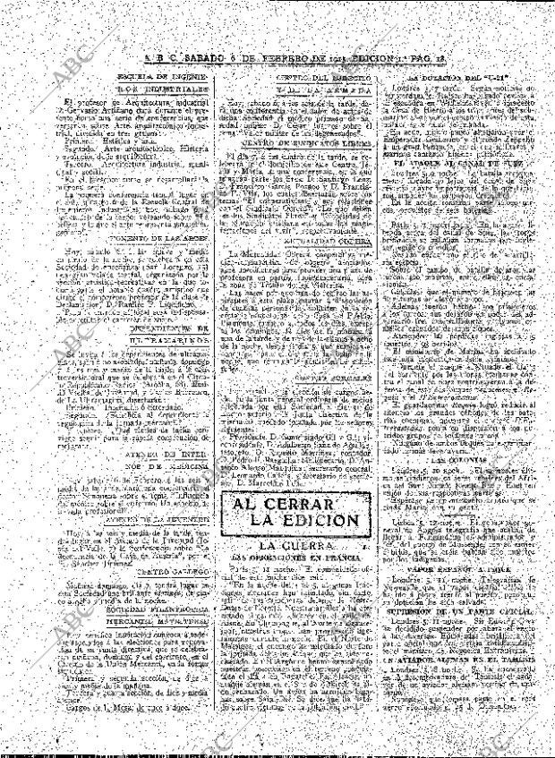ABC MADRID 06-02-1915 página 18