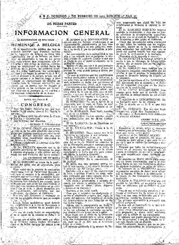 ABC MADRID 07-02-1915 página 11