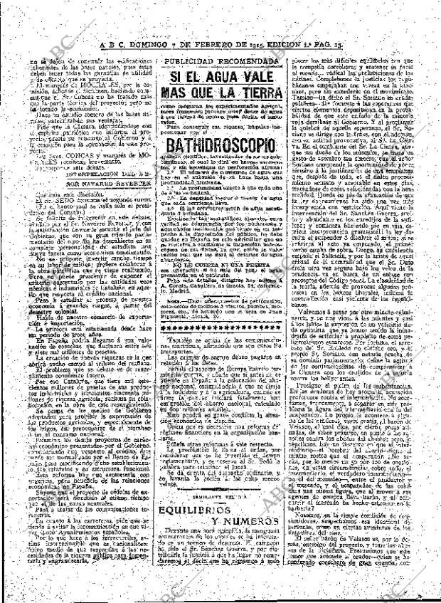 ABC MADRID 07-02-1915 página 13