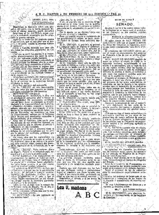 ABC MADRID 09-02-1915 página 11