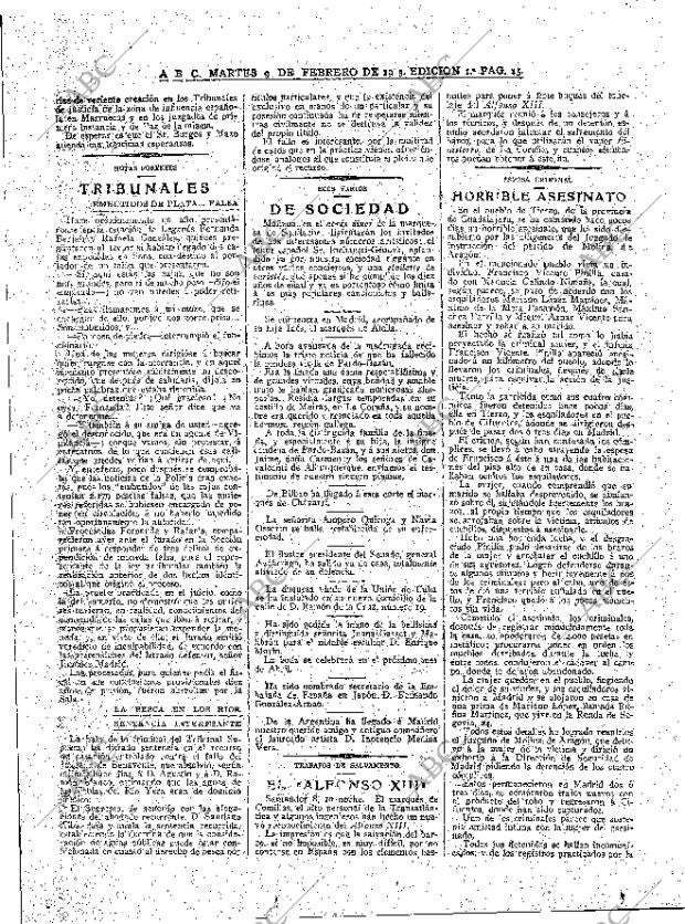 ABC MADRID 09-02-1915 página 15