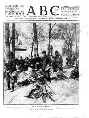 ABC MADRID 10-02-1915 página 1