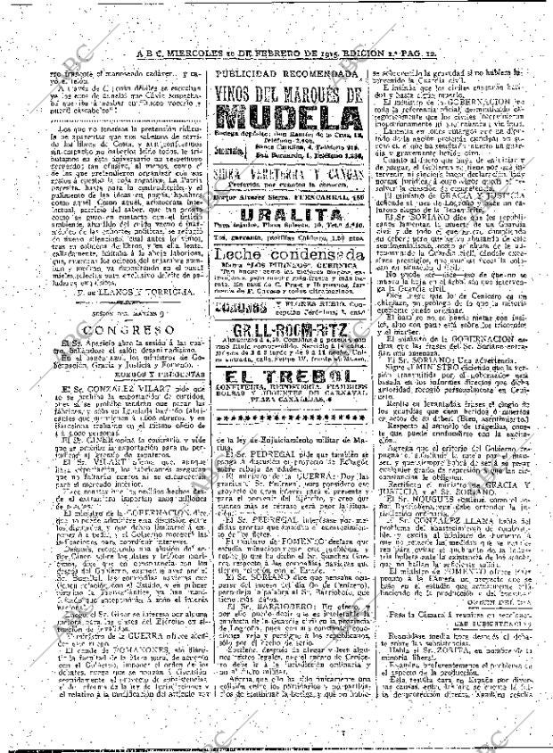 ABC MADRID 10-02-1915 página 12