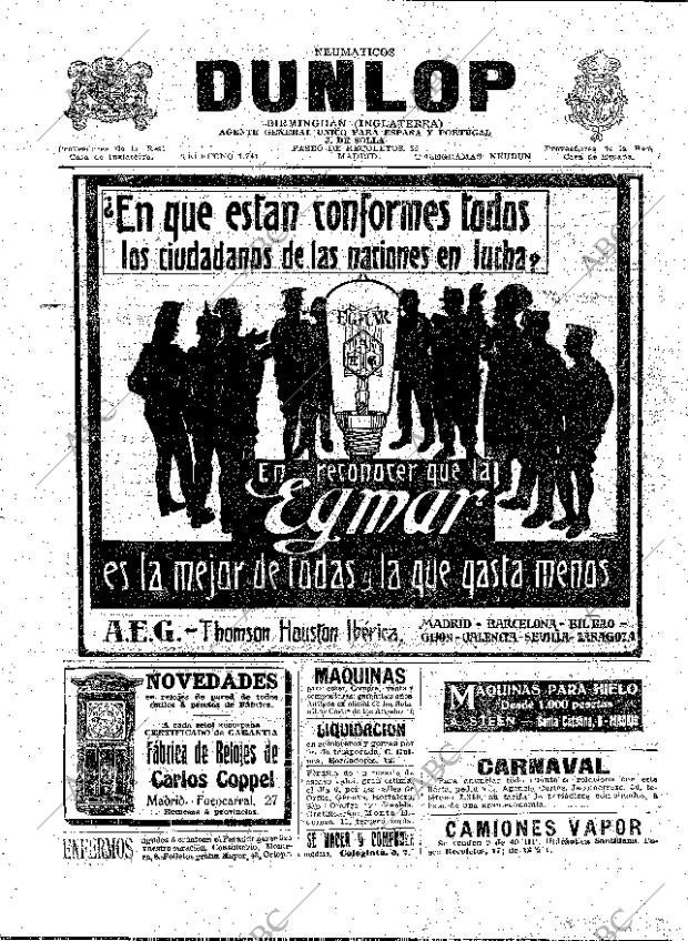 ABC MADRID 10-02-1915 página 28