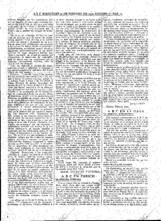 ABC MADRID 10-02-1915 página 5