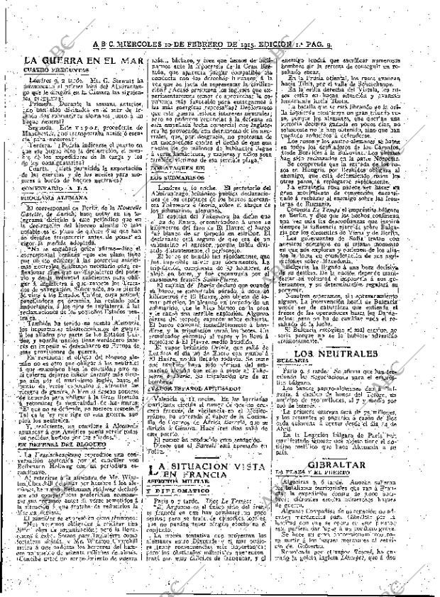 ABC MADRID 10-02-1915 página 9