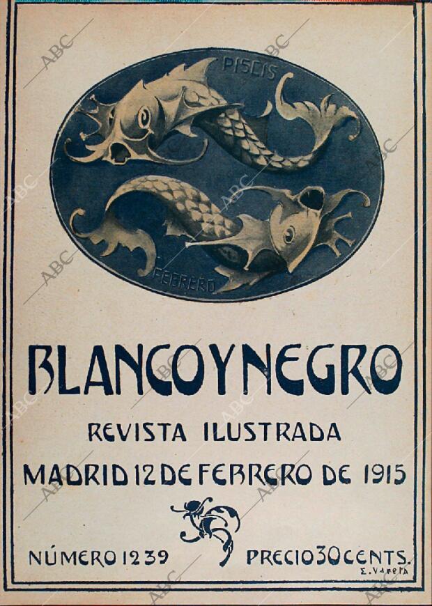 BLANCO Y NEGRO MADRID 12-02-1915 página 1