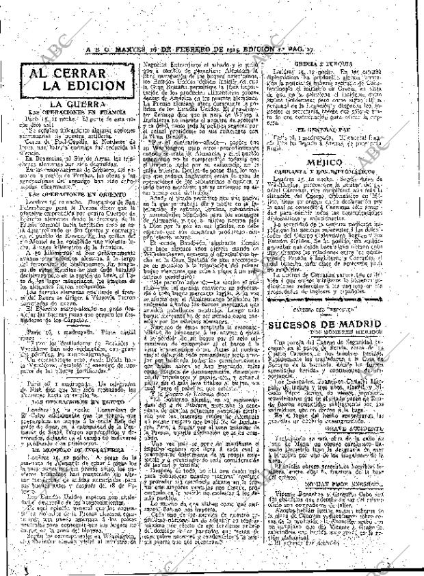 ABC MADRID 16-02-1915 página 17