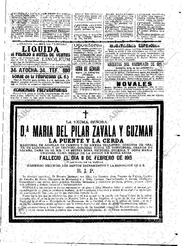 ABC MADRID 18-02-1915 página 21