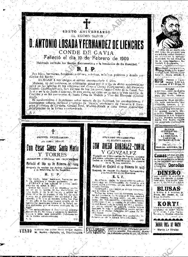 ABC MADRID 18-02-1915 página 22