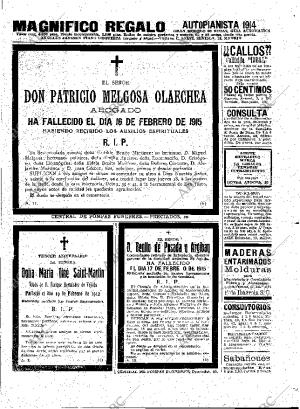 ABC MADRID 18-02-1915 página 23