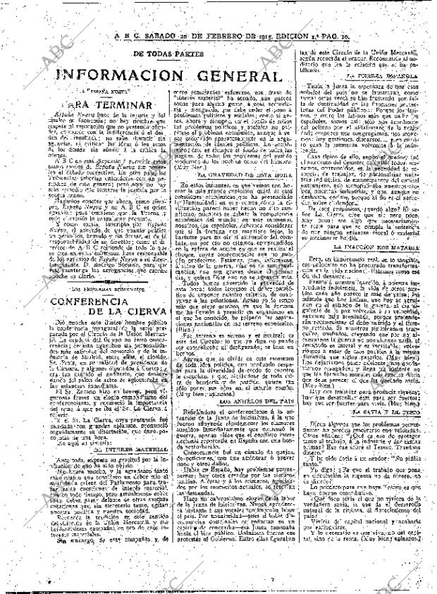 ABC MADRID 20-02-1915 página 10
