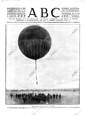 ABC MADRID 21-02-1915 página 1