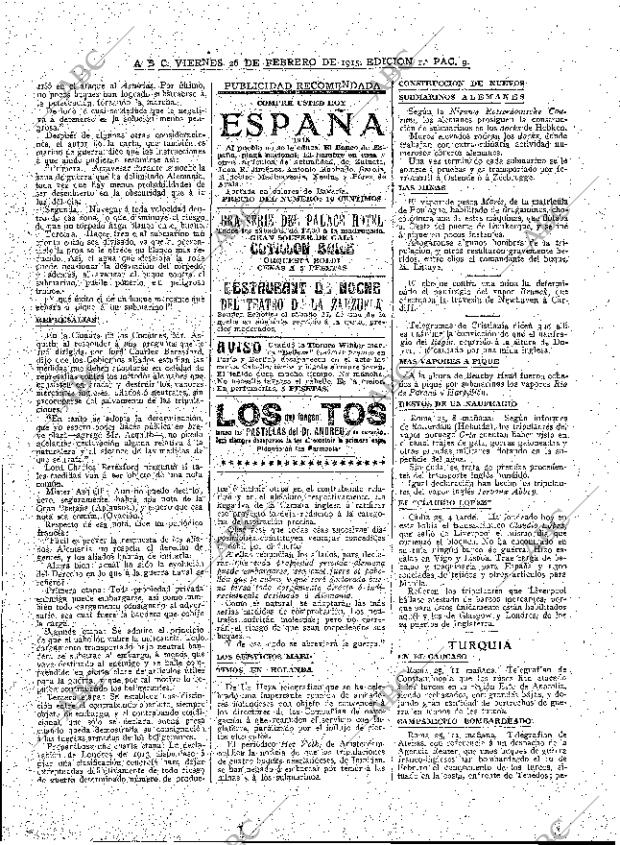 ABC MADRID 26-02-1915 página 9