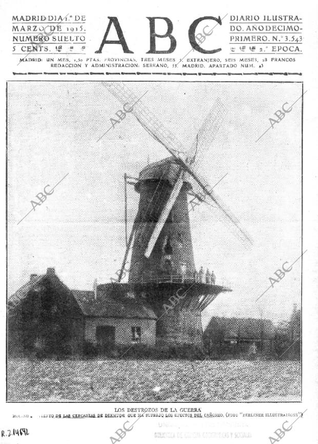 ABC MADRID 01-03-1915 página 1