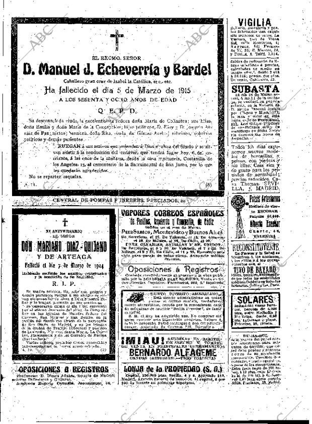ABC MADRID 06-03-1915 página 23