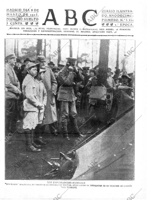 ABC MADRID 08-03-1915 página 1