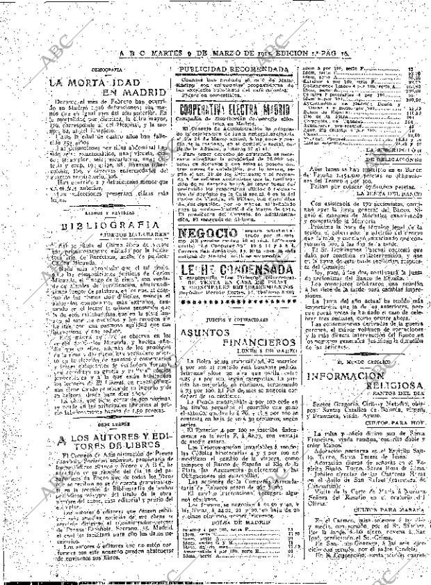 ABC MADRID 09-03-1915 página 14