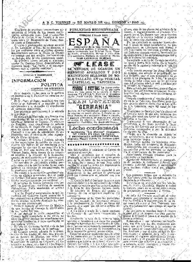 ABC MADRID 12-03-1915 página 11