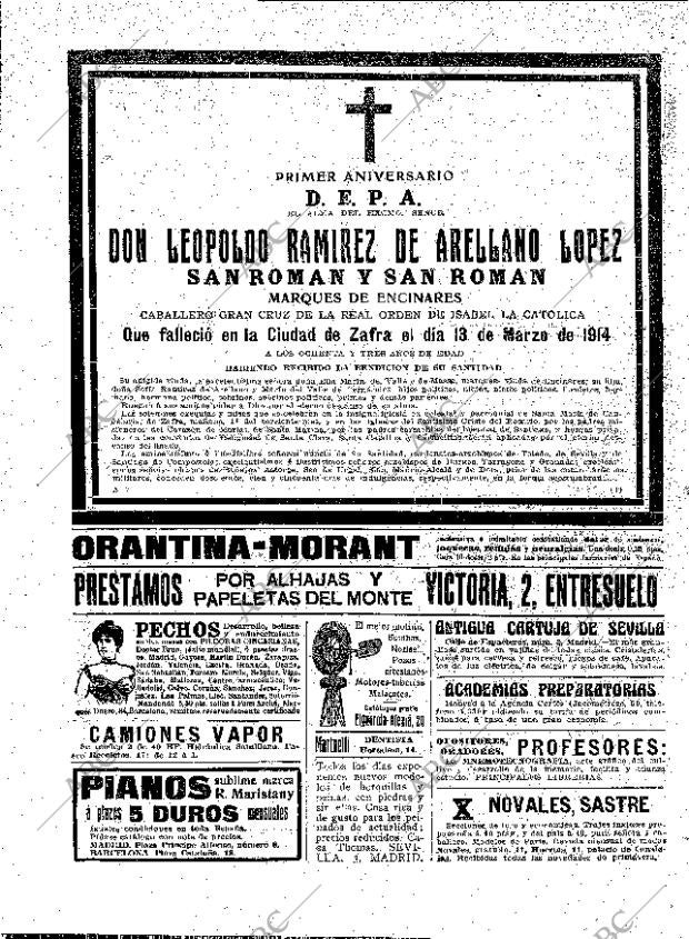 ABC MADRID 12-03-1915 página 22