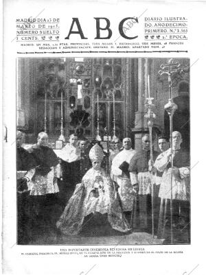 ABC MADRID 23-03-1915 página 1